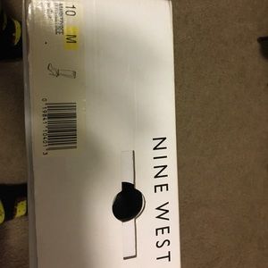 Nine West Black Heel Boots Size 10 M